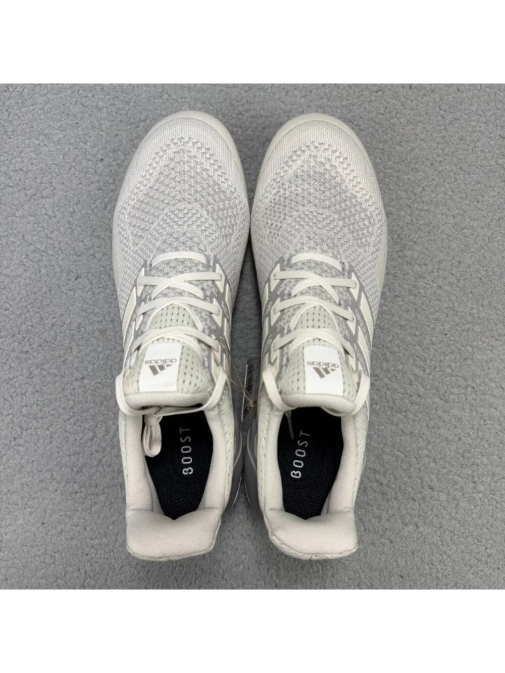 Adidas UltraBoost Cleats Mens 12.5 Shoes Cream Chalk 1.0 Football Talc Granite
